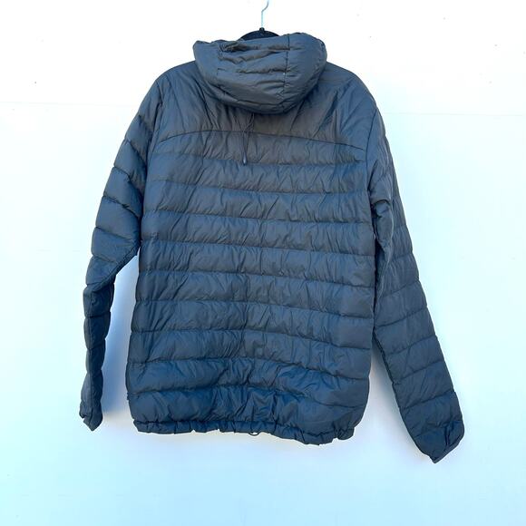 Fjallraven Men’s Expedition Pack Down Hoodie Puffer Gray Blue Large Lightweight - Picture 6 of 15